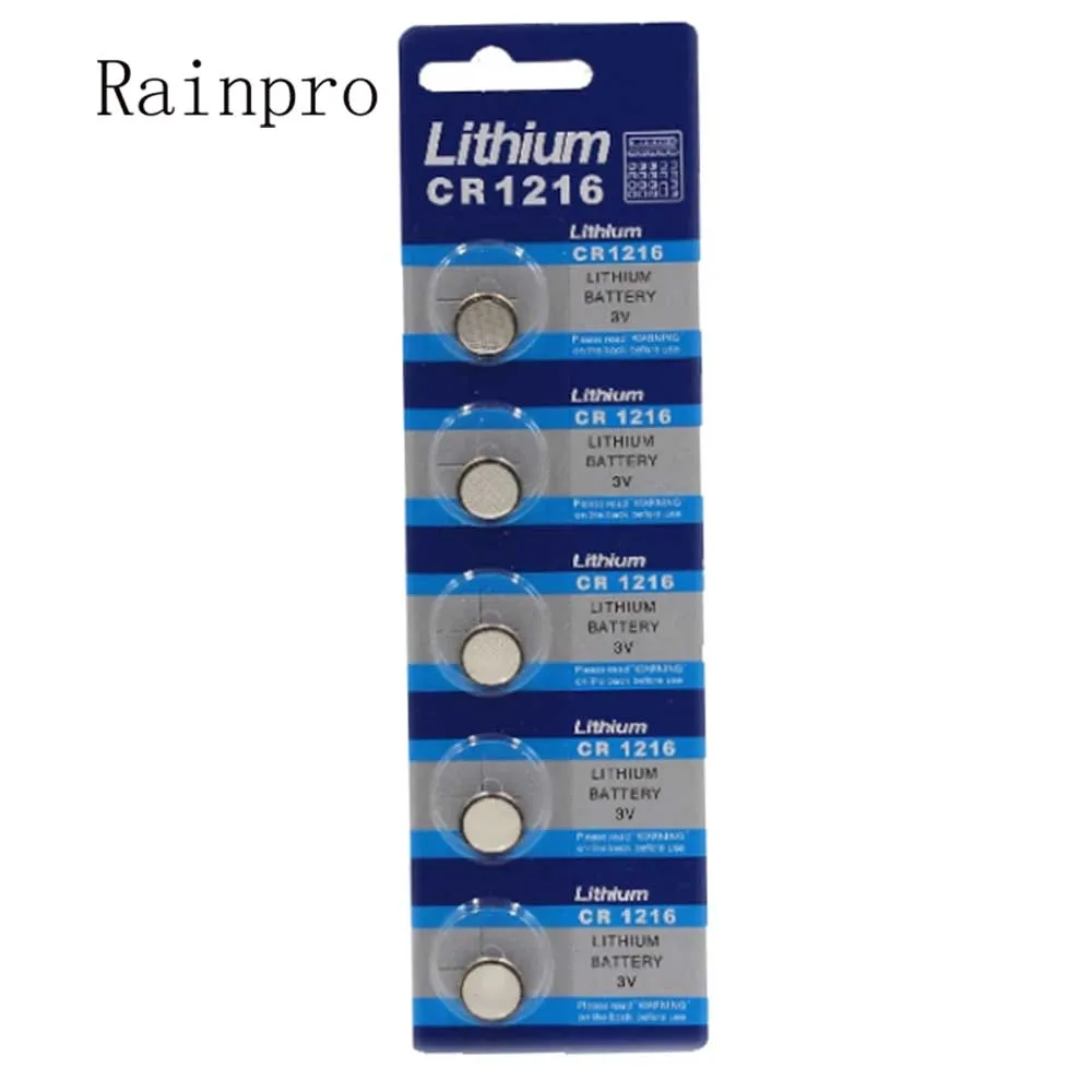 10 шт./лот CR1216 батарея для кнопок cr1216 электронные часы для IC карты светящиеся игрушки электронный подарок счетчик