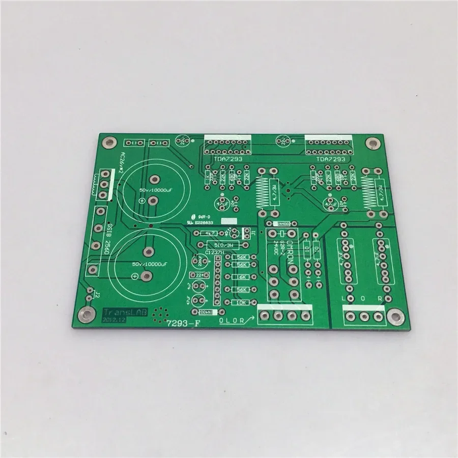 STARPAD For the TDA7293 dual-channel amplifier board (with power / protection) free shipping