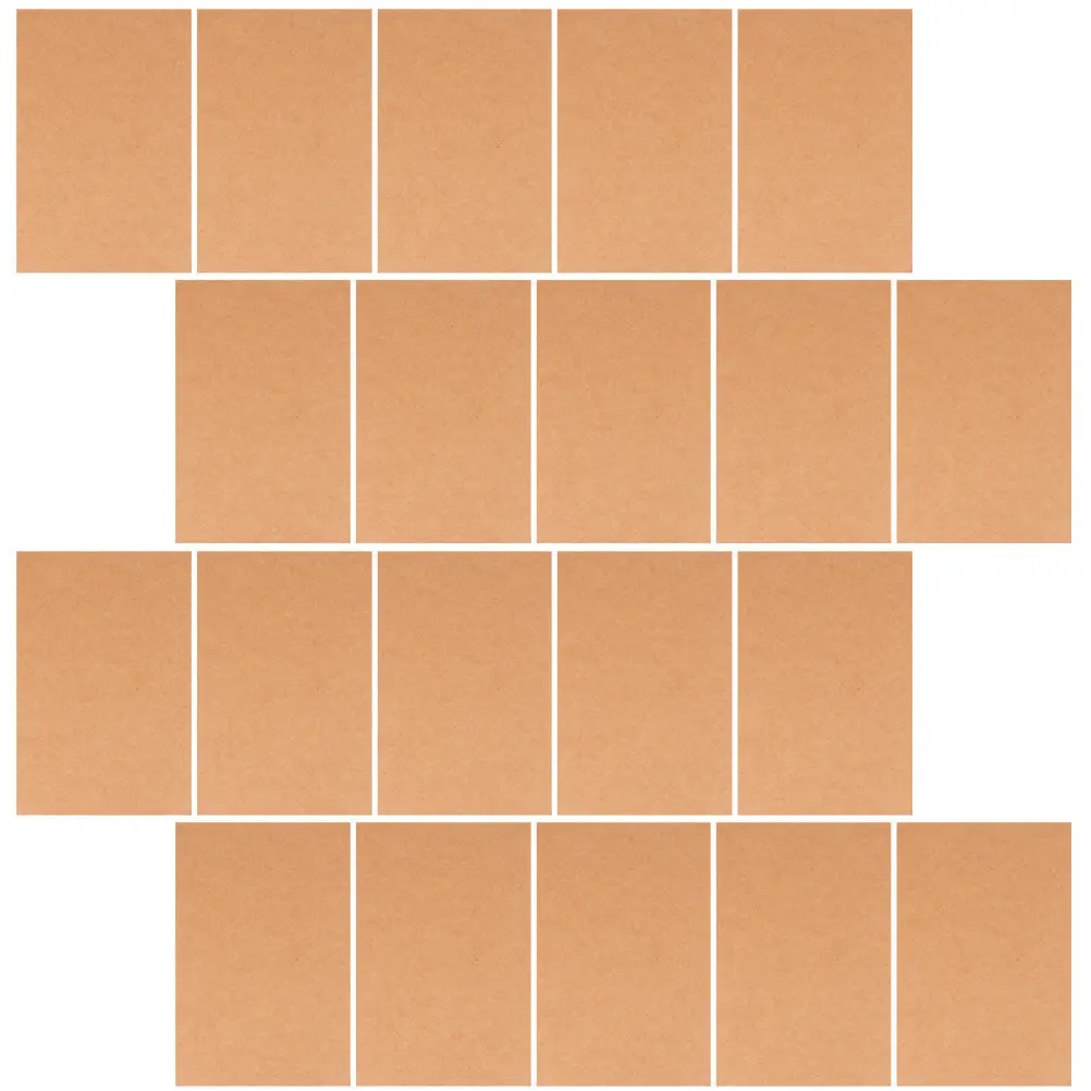 

200Pcs Kraft Paper Blank Note Cards DIY Greeting Cards Postcards for Mailing Writing and Craft Projects Blank Postcards