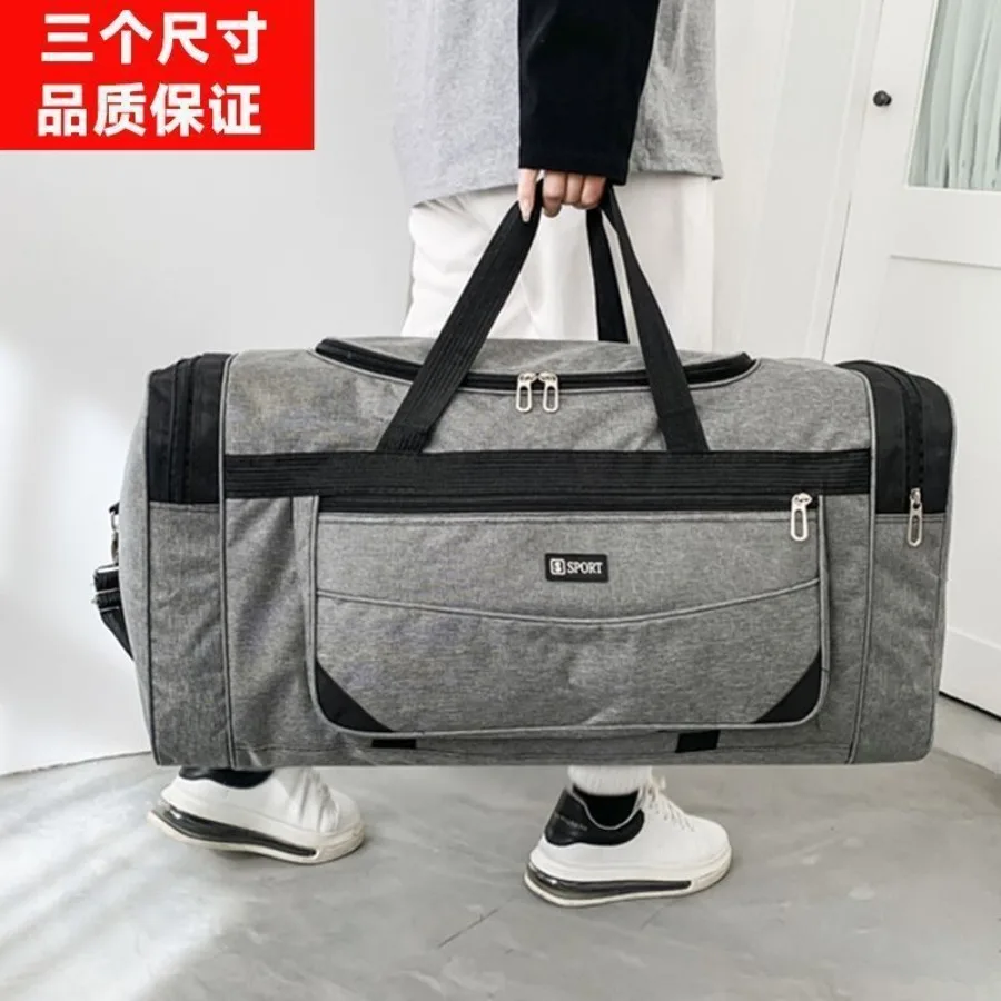 

【Новый стиль】Большая вместительная сумка для путешествий, мужская сумка для работы и отдыха, вместительная сумка для путешествий на природу, новая женская сумка.