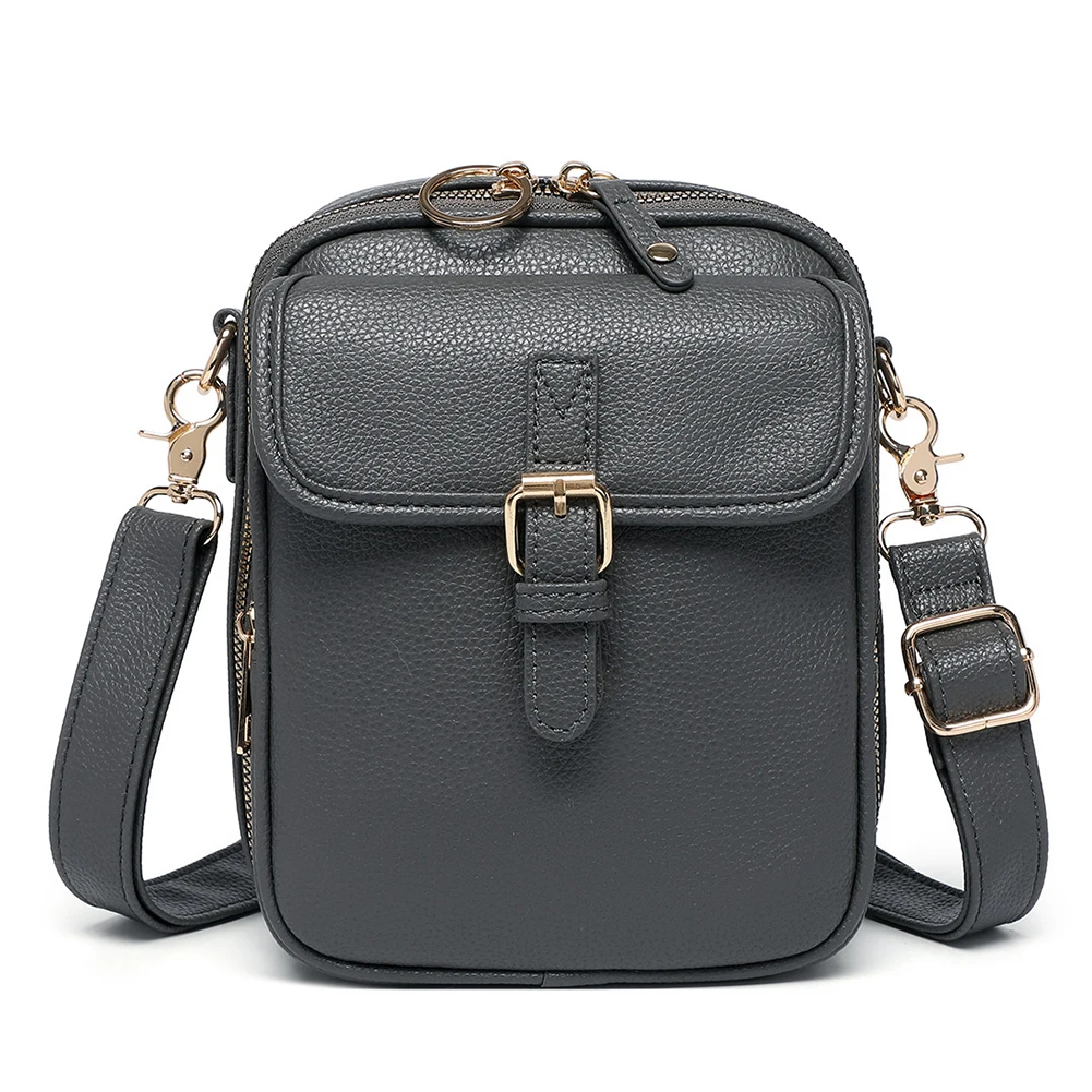 กระเป๋าหนังกระเป๋าสะพายข้างวินเทจป้องกันการโจรกรรมกระเป๋าสะพายกระเป๋าผู้ส่งสารสำหรับผู้หญิงผู้ชาย