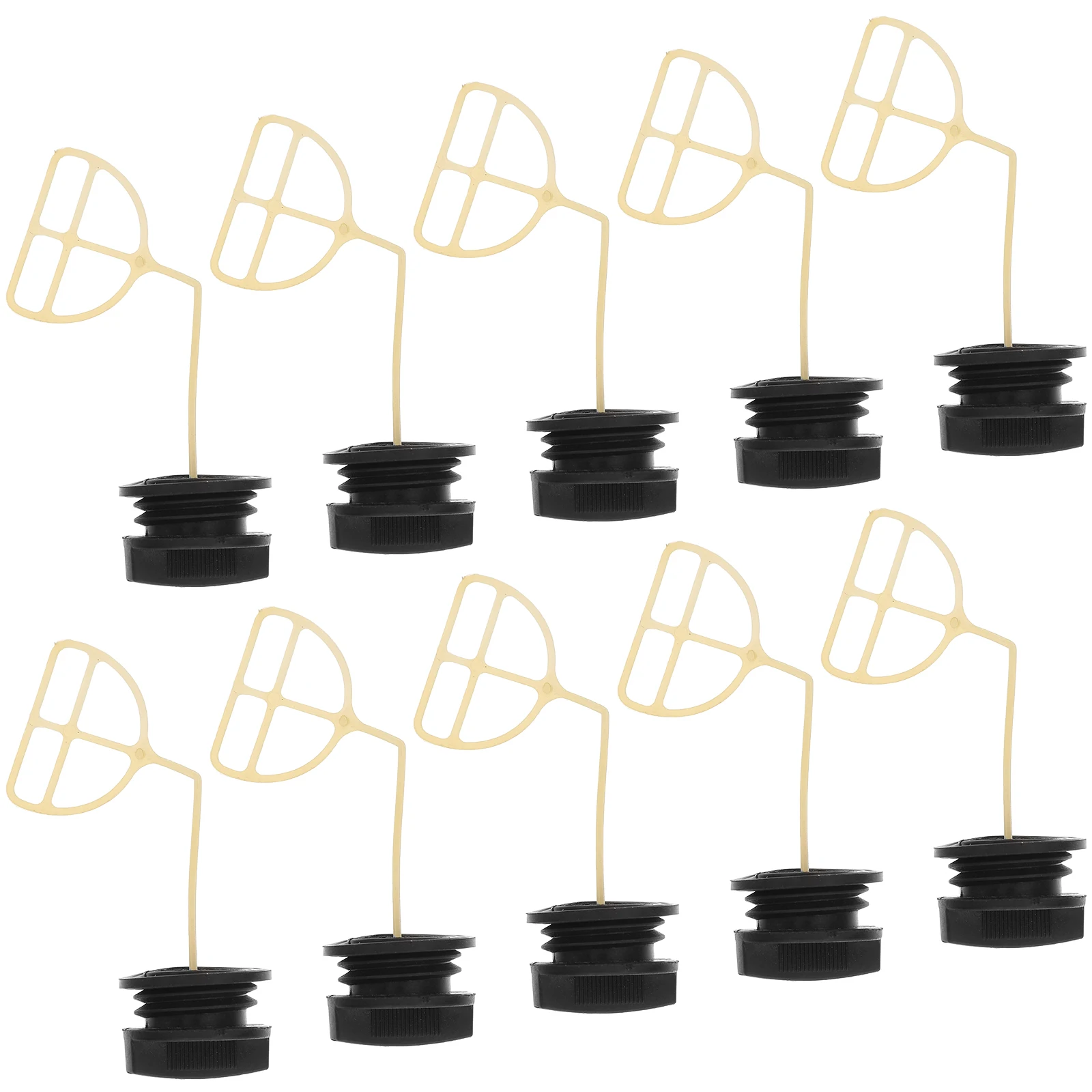 

10pcs Oil Cap Chainsaw Engine Replacement Lawn Mower Parts Petrol Tank Cover Durable Secure Easy Versatile Longlasting