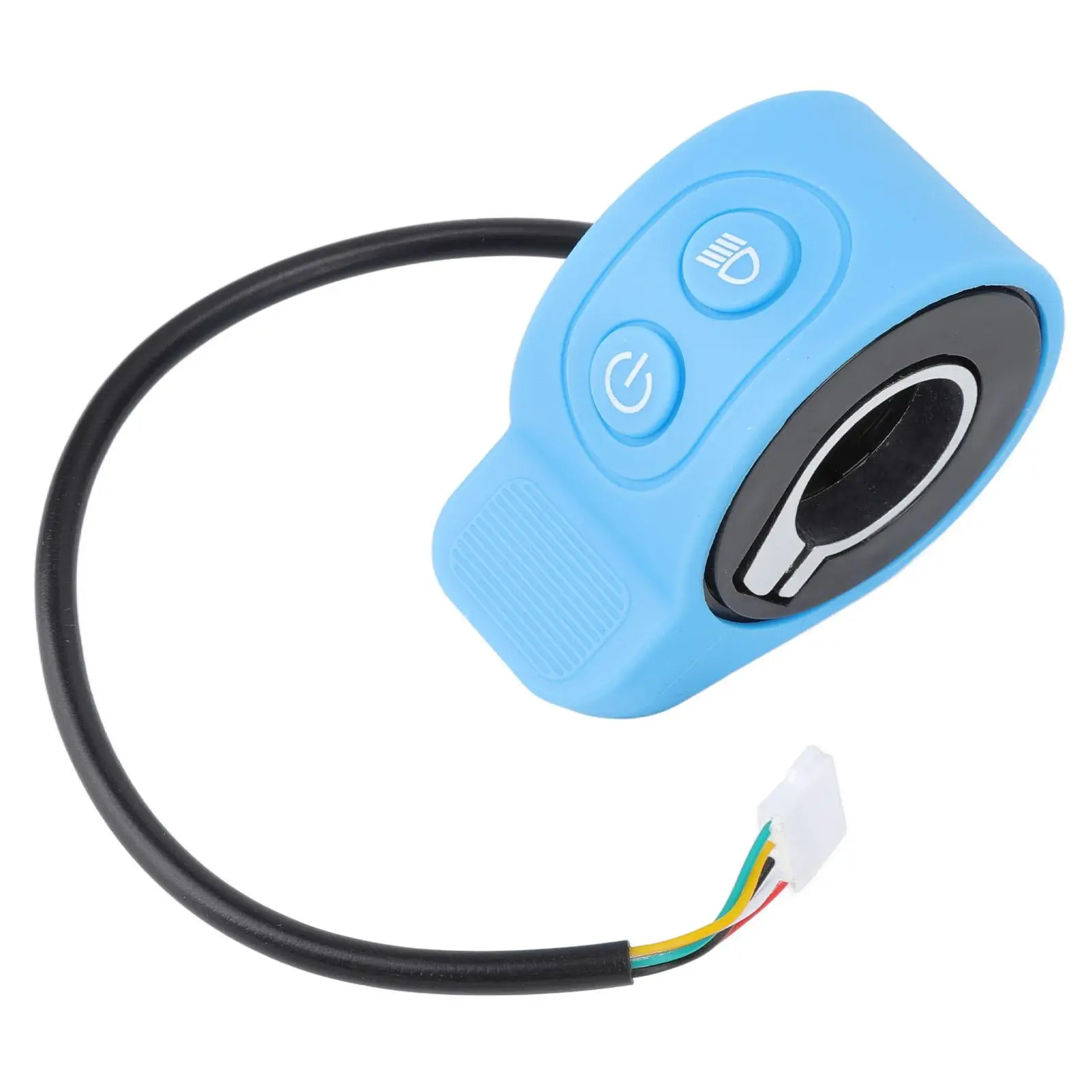 

Comfortable Blue Thumb Throttle for Electric Scooter - for replacement Accelerator Grip Knob