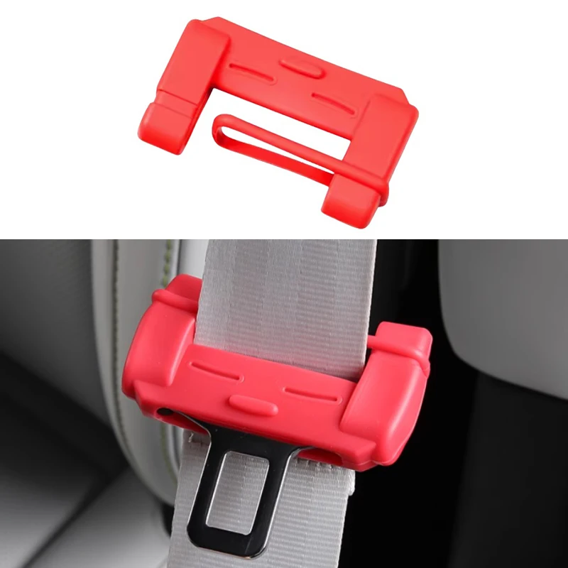 Car Seat Belt Buckle Protective Cover Fit for Xpeng G6 Special Car Insurance Belt Fixed Anti-collision and Anti-scratch Cover