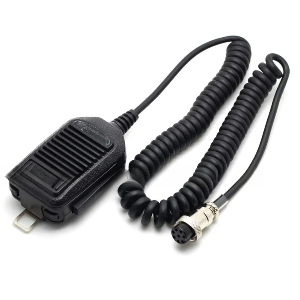 Микрофон HM-36 для ICOM IC-718 IC-765 IC-761 IC-7200 IC-7600, мобильные радиостанции, ручной динамик, микрофон, черный IC-746PRO