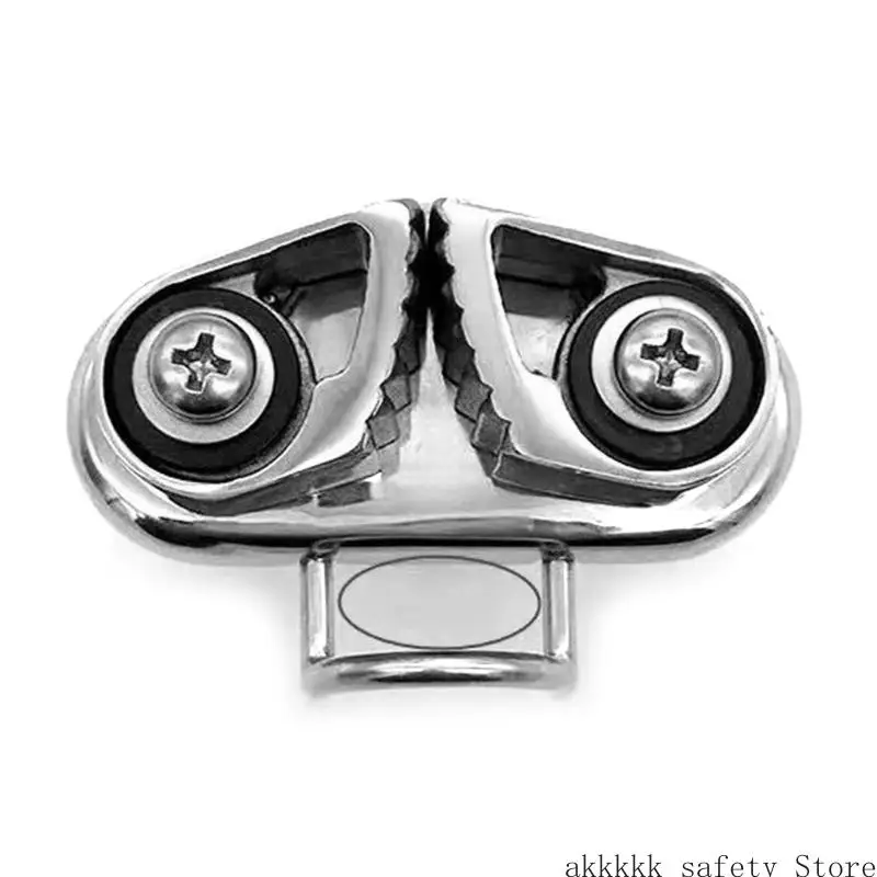 

XXFF Упор из нержавеющей стали для веревок диаметром 3‑15 мм Оборудование для пилатеса на лодках Утки для каяков Утки для лодок