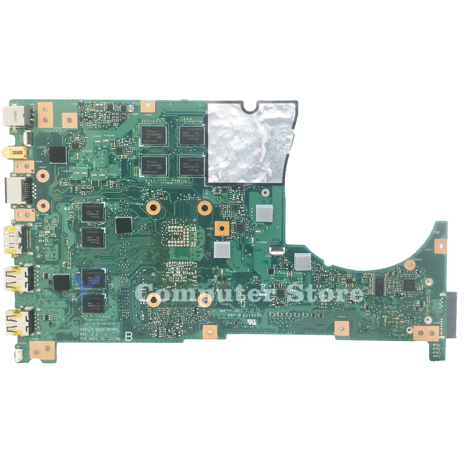 Imagem -02 - Notebook Mainboard para Asus Q551lb Q551l Q551l Q551lb Laptop Motherboard i3 i5 i7 4gb de Ram Gt840m Placa Principal Teste 100 ok Q551ln