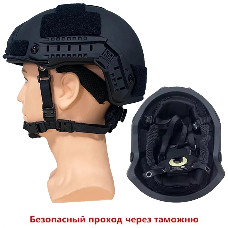 Casque tactique à coussin flottant suspendu FAST Wendy – Kevlar, construction haute performance pour la chasse en plein air