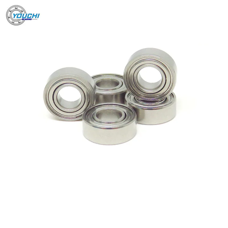 

10pcs RC Ball Bearing 5x11x4 SMR115ZZ Stainless Steel Bearing 5*11*4 ABEC5 Metal Shielded MR115 ZZ L1150ZZ R1150ZZ Reel Bearing