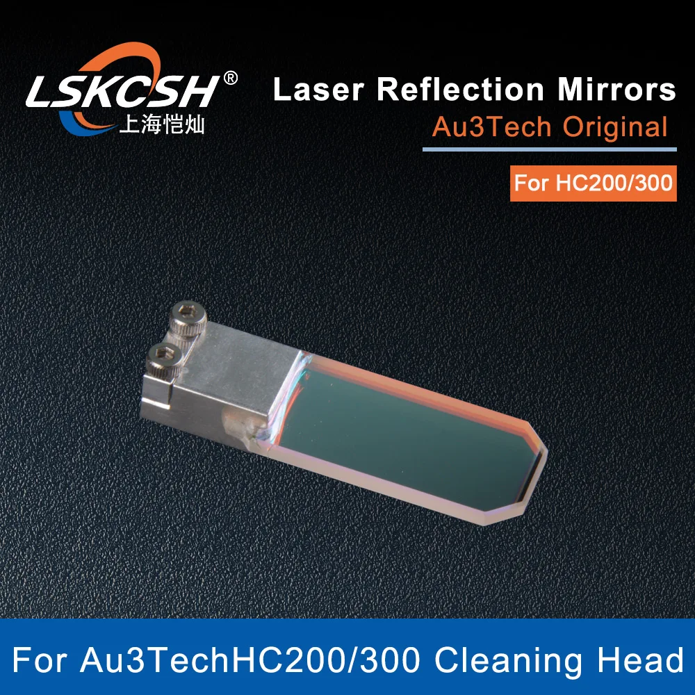 Imagem -02 - Lskcsh-lente Reflexiva a Laser Original Espelhos de Reflexão com Suporte Cle Manual 30x14x2 mm Au3tech Hc200 Hc300