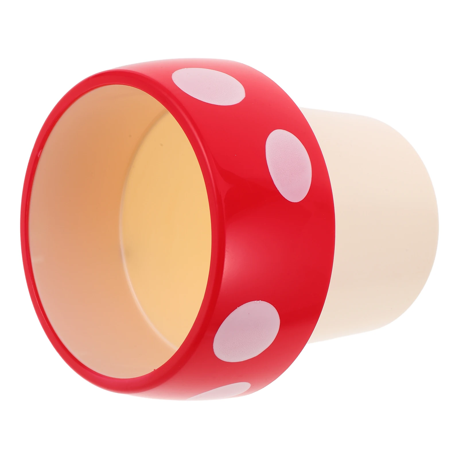 

Creative Mushroom Trash Can Mini Desktop Garbage Cute Pencil Holder No Lid Space Saving For Home Office Bedroom Kitchen Desktop