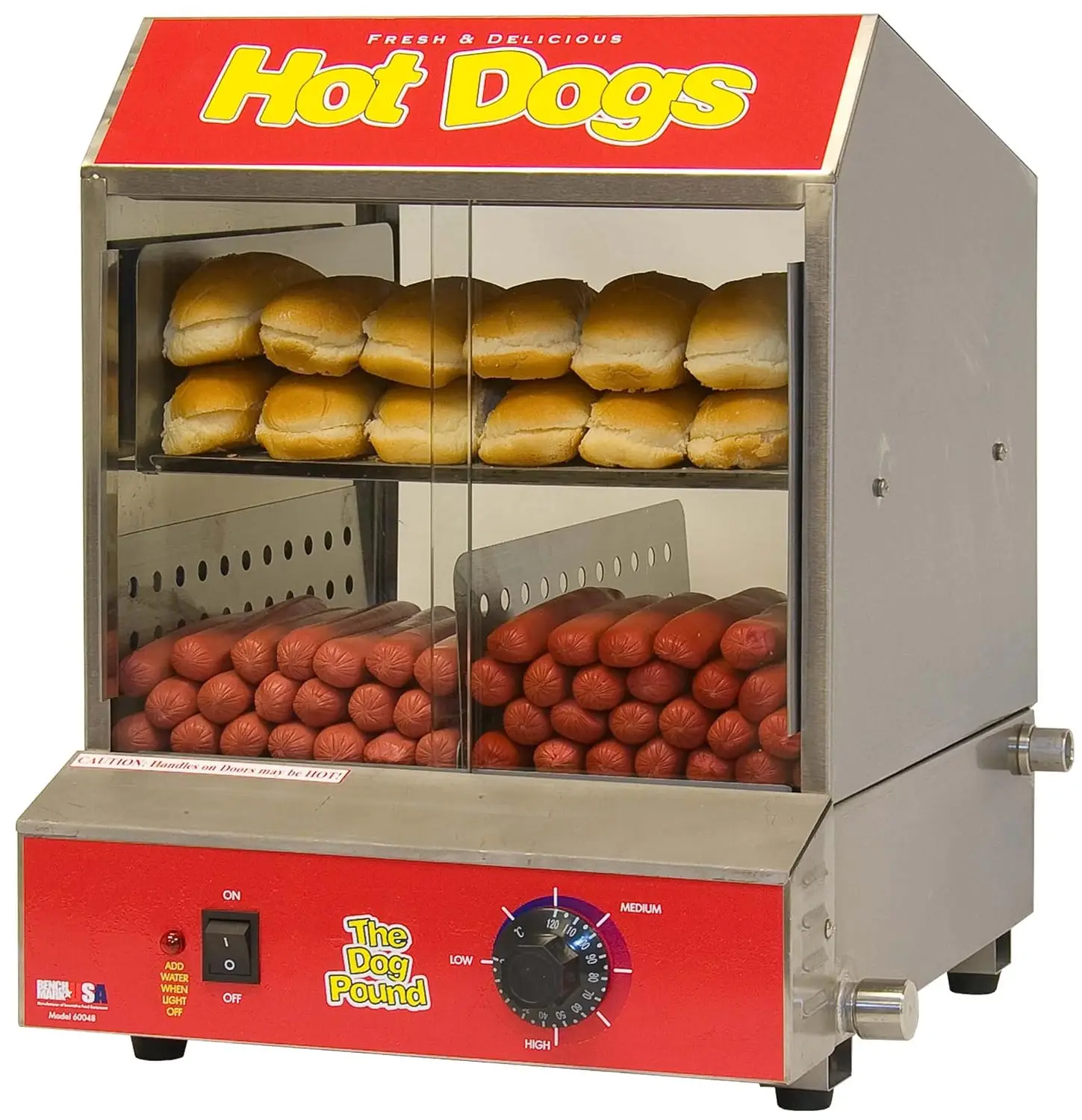 

XCYBenchmark 60048 Party Occasion The Dogpound Hotdog Steamer