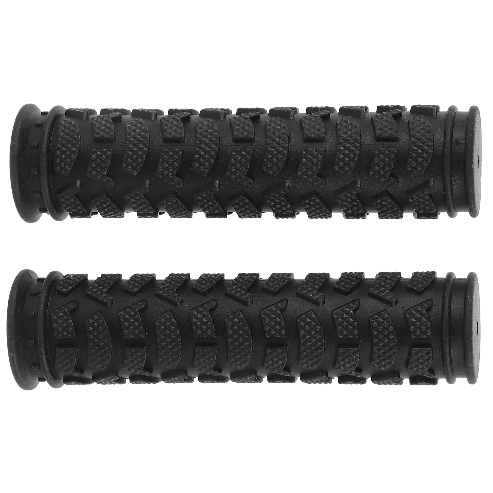

2 Pcs Bicycle Grip Tricycle Bike Handle Grips Valve Cruiser Scooter Accessories