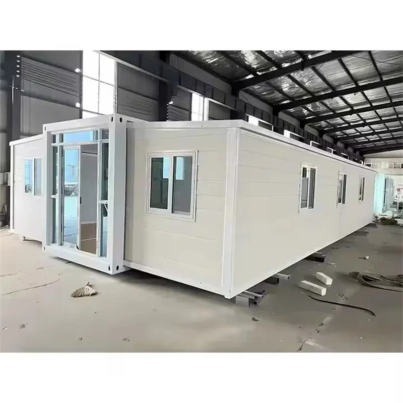 Folding Room Cabins Sheds Storage 20FT 40FT Luxury Prefabricated Mobile Home 2-5 Bedroom Foldable Expandable Container House