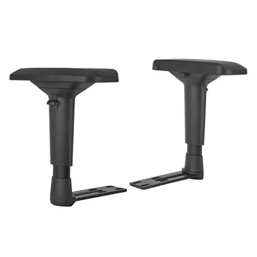 Replacement Adjustable Arms Armrest Pair Upright Bracket with Pads Fits Most Gaming Chairs 4D
