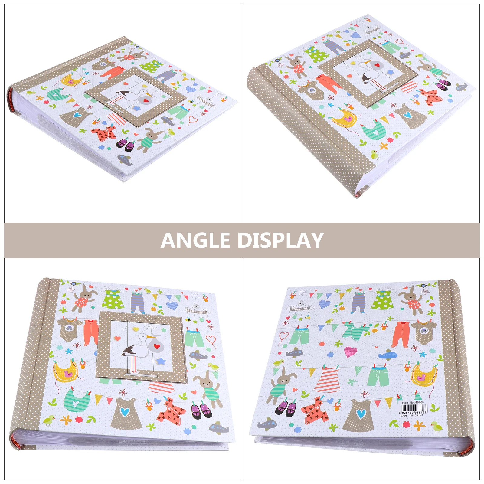 

Cartoon Photo Colorful Book Large Capacity DIY Travel Wedding Family H made Album Book Scrapbook Album