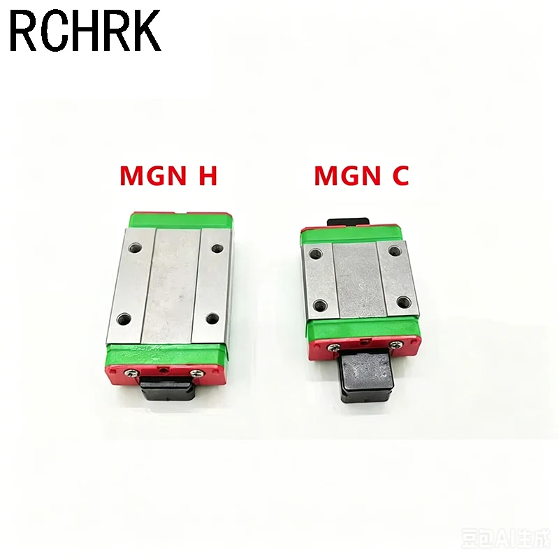 1PCS MGN7C MGN7H MGN9C MGN9H MGN12C MGN12H MGN15H Carriage Block For MGN7 MGN9 MGN12 MGN15 Miniature Linear Rail Guide CNC Parts