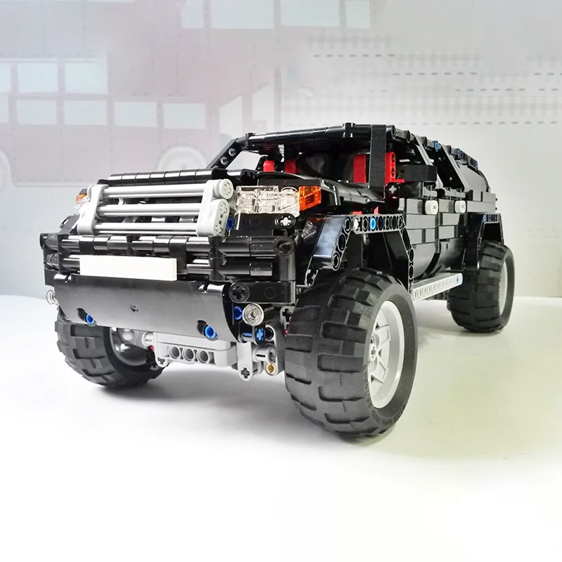 1419pcs MOC AWD SUV Technical Model Building Blocks Construction Assemble Toys DIY Creative Christmas Gifts Idea Kids Birthday