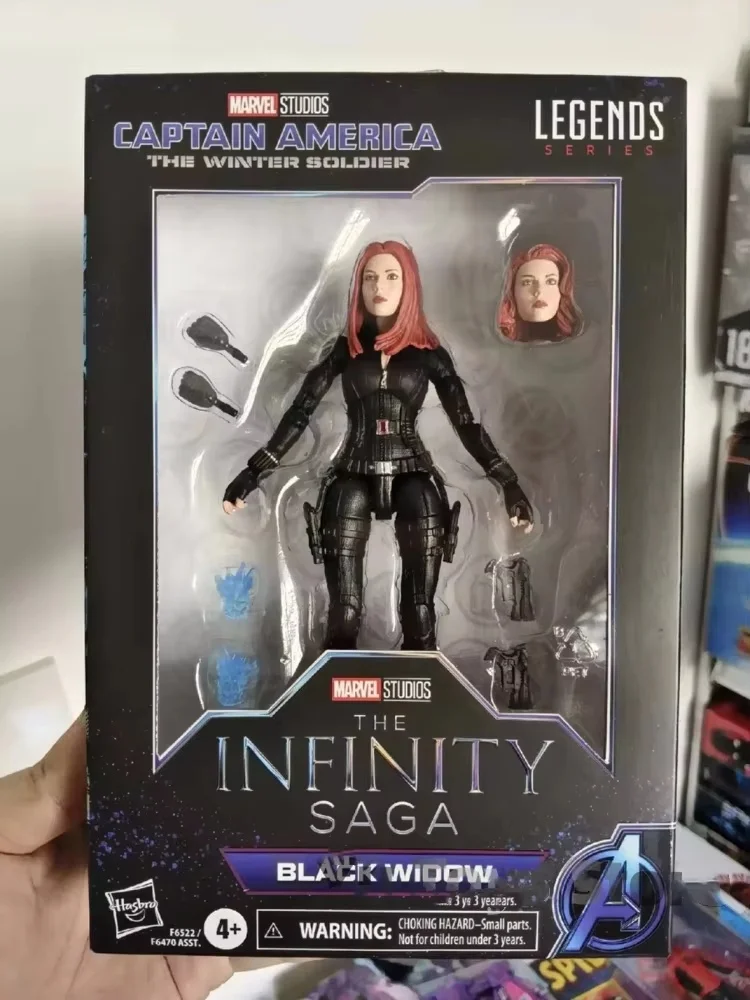 Hot Marvel Legends 1/12 Marvel Infinity Legend Black Widow Scarlet Figure Model Toy Black Box Desktop Collection Birthday Gift