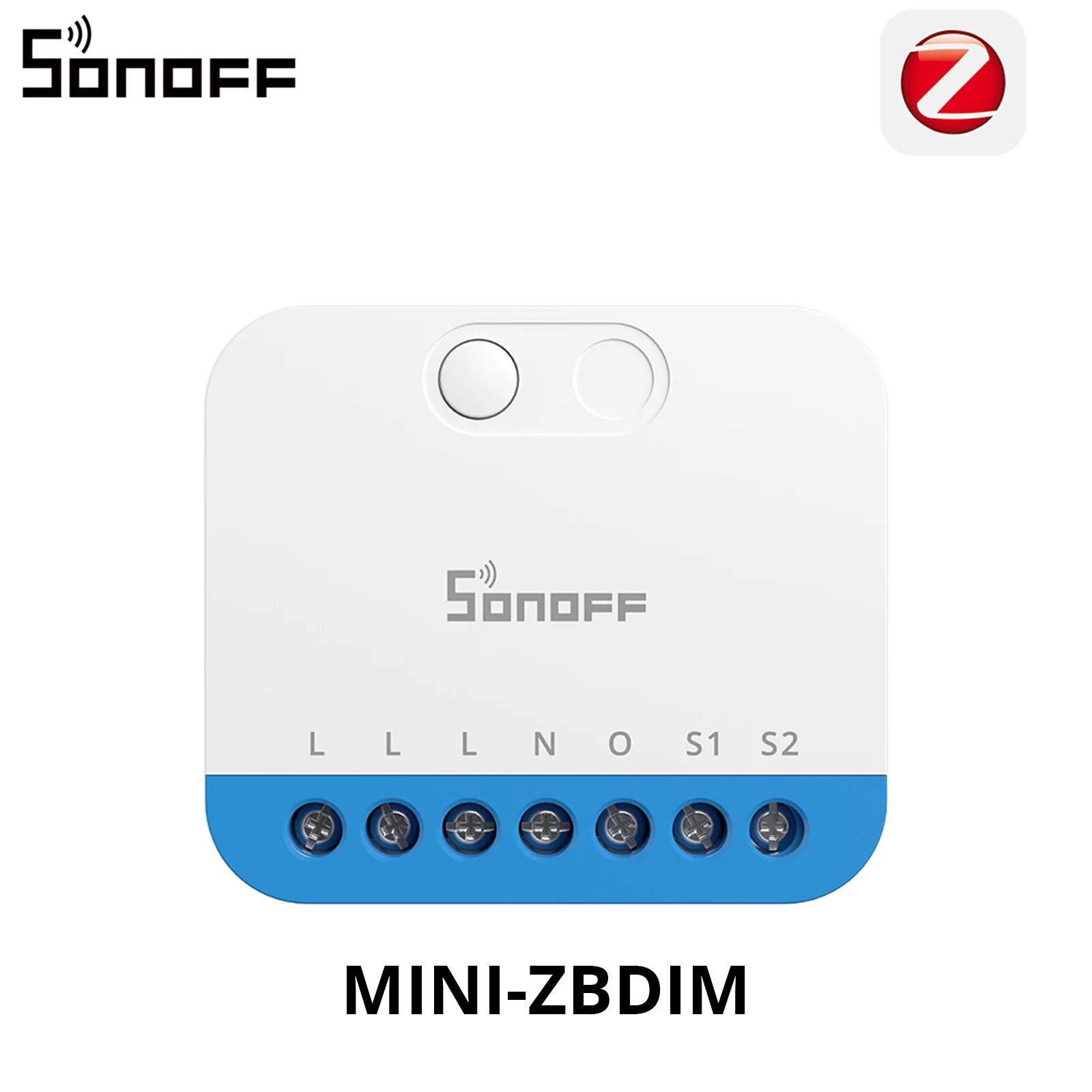 SONOFF MINI-ZBDIM Extreme Zigbee slimme dimmer Brede verlichtingscompatibiliteit Real-time stroombewaking Bescherming tegen oververhitting