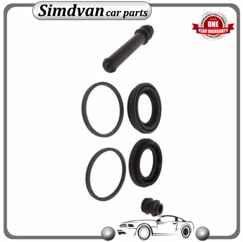 MR407427 1 مجموعة الجبهة الفرامل الفرجار مجموعة الختم لميتسوبيشي باجيرو طقم تصليح الخلفية مونتيرو III 3rd IV 4th #5