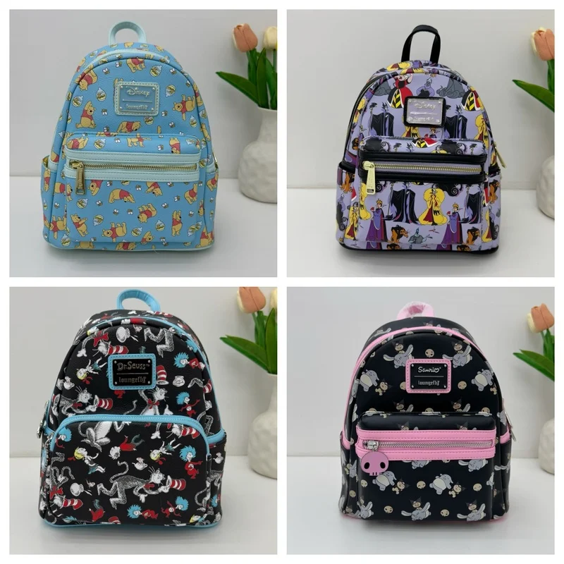 

In Stock Wholesale Winnie The Pooh Full Print Backpack - Cute Cartoon School Bag, Fashion Mini Rucksack