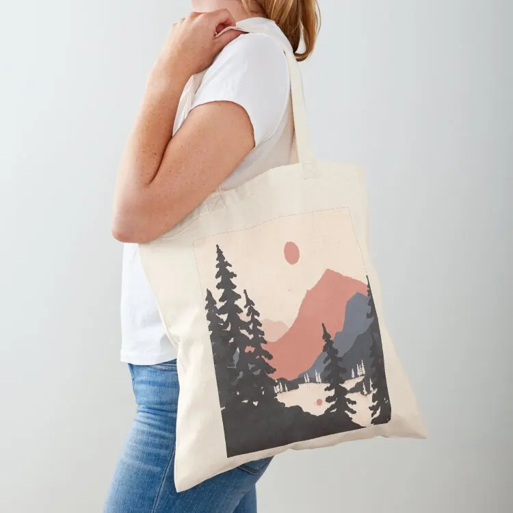 

View From the East Shore... Tote Bag tote bag screen tote bag men's custom bags eco folding