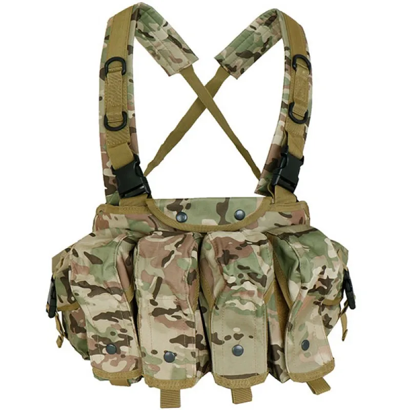 Hunting Vest Military Tactical Army Airsoft Ammo Chest Rig AK 47 Combat Molle Vest Carrier Multicam Camofualge Vest Accessories