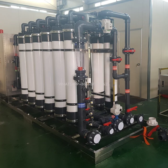 Система фильтрации воды в реке Система переработки сточных вод Ультрафильтрация Очистка воды для растений УФ-система для сточных вод