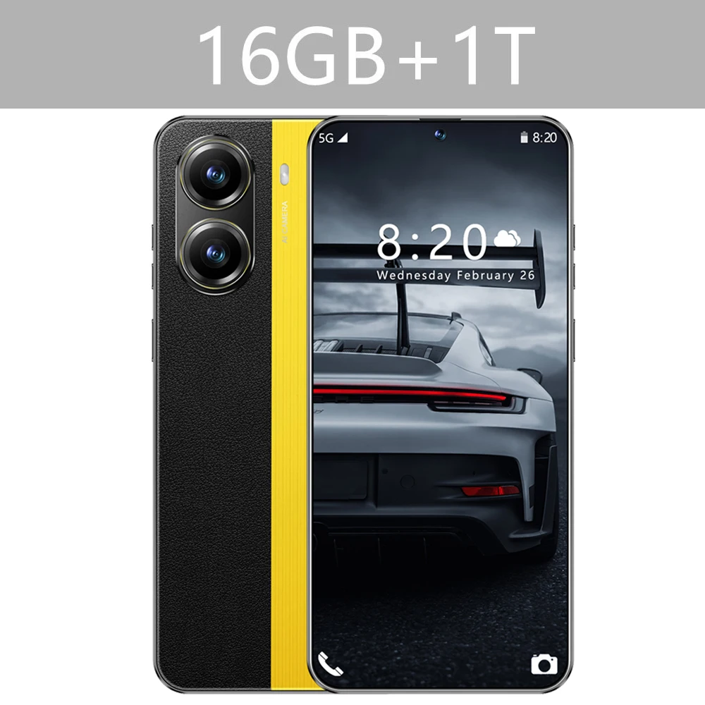 2025 Nieuwe X7 Pro Originele Mobiele Telefoons 7.3inch HD Scherm Smartphone 7800mAh 5G Global Versie Mobiele telefoons Android 14 Mobiele Telefoon