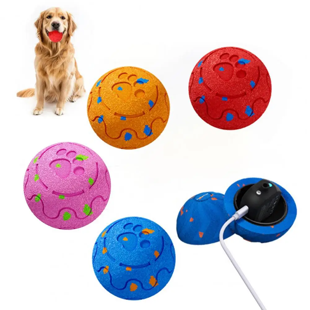 Cat Toys Smart Interactive Cat Bouncing Ball Automatic Rolling Ball Training Self-moving Electric Toy Dog Pet Accessories