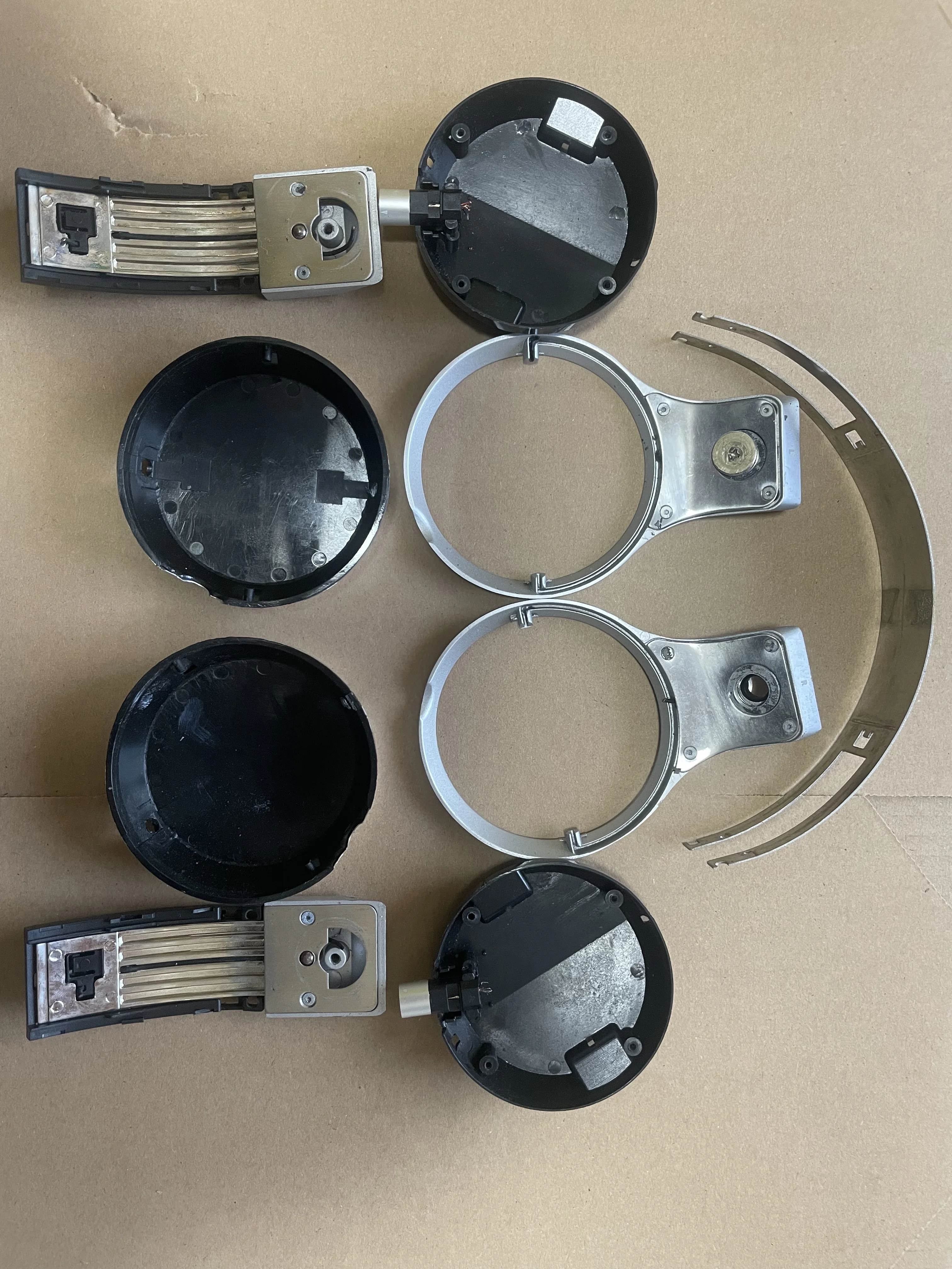 Original Ersatz-Kopfhörergehäuse-Abdeckung, Halterung, Schieber, Kopfband, Metallteile für Beat Pro Detox Bluetooth-Kopfhörer