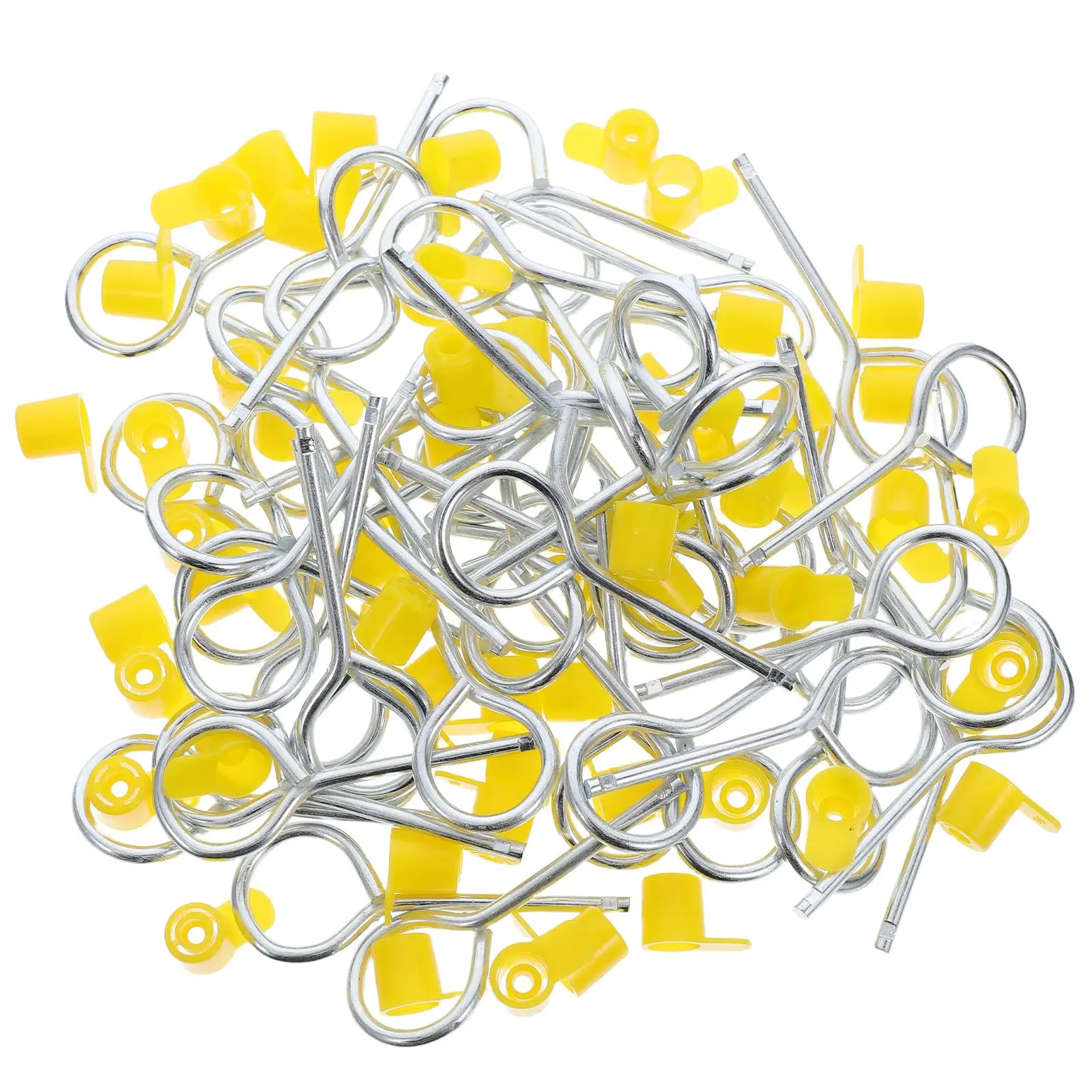 

50Pcs Fire Extinguisher Pull Safety Cotter Pin For Extinguisher Maintenance Supplies Fire Extinguisher Replacement Parts wi