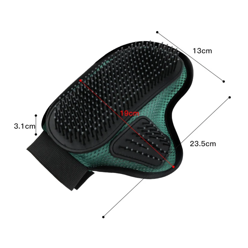 سميكة قابل للتعديل الكلب غسل قفازات تنفس لطيف حمام تدليك يخرز الحيوانات الأليفة إزالة الشعر قفاز الكلاب منتجات التنظيف #6