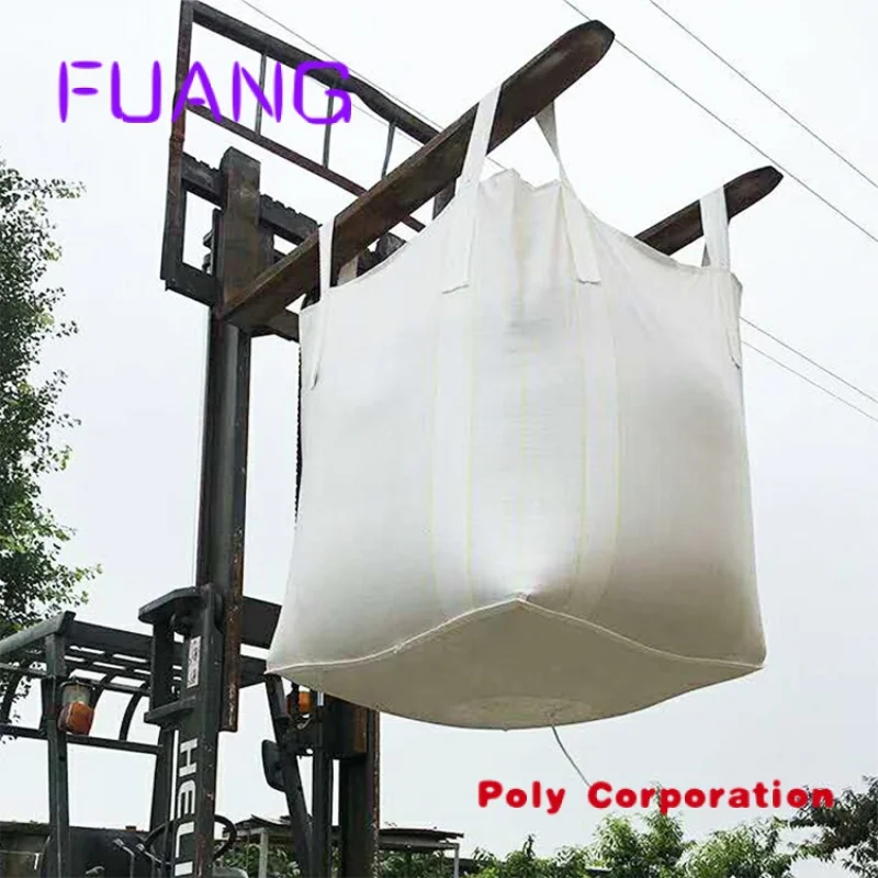 

Custom Strong Low cost PP 1000kg Super Sacks Big Bulk Jumbo Fibc 1 Ton Bags