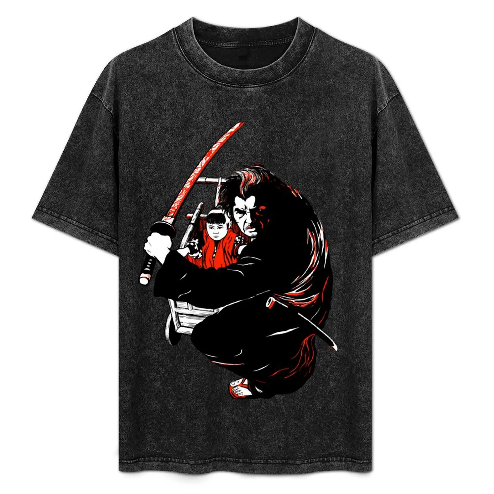Shogun Assassin aka Lone Wolf and Cub T-Shirt Breathable Gym Short Sleeve T-Shirt