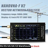 NanoVNA-F V2 4.3 Inch IPS LCD Display Vector Network Analyzer S-A-A-2 Antenna Analyzer Short Wave HF VHF UHF