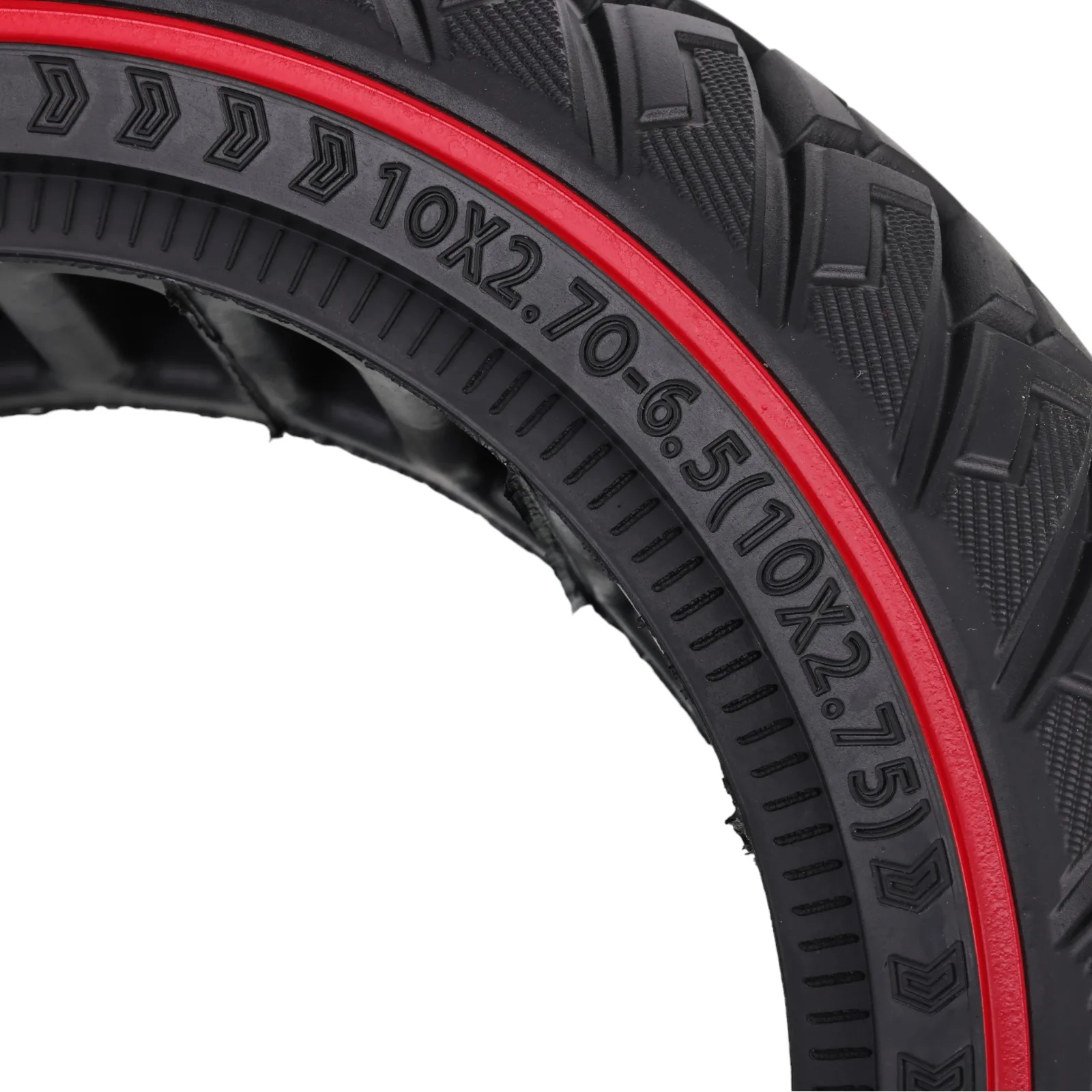 Off Road Solid Tire for Kugoo G2 Pro Electric Scooter G-Booster Front Rear Wheel 10*2.70-6.5(10*2.75) Anti-Slip Tyre