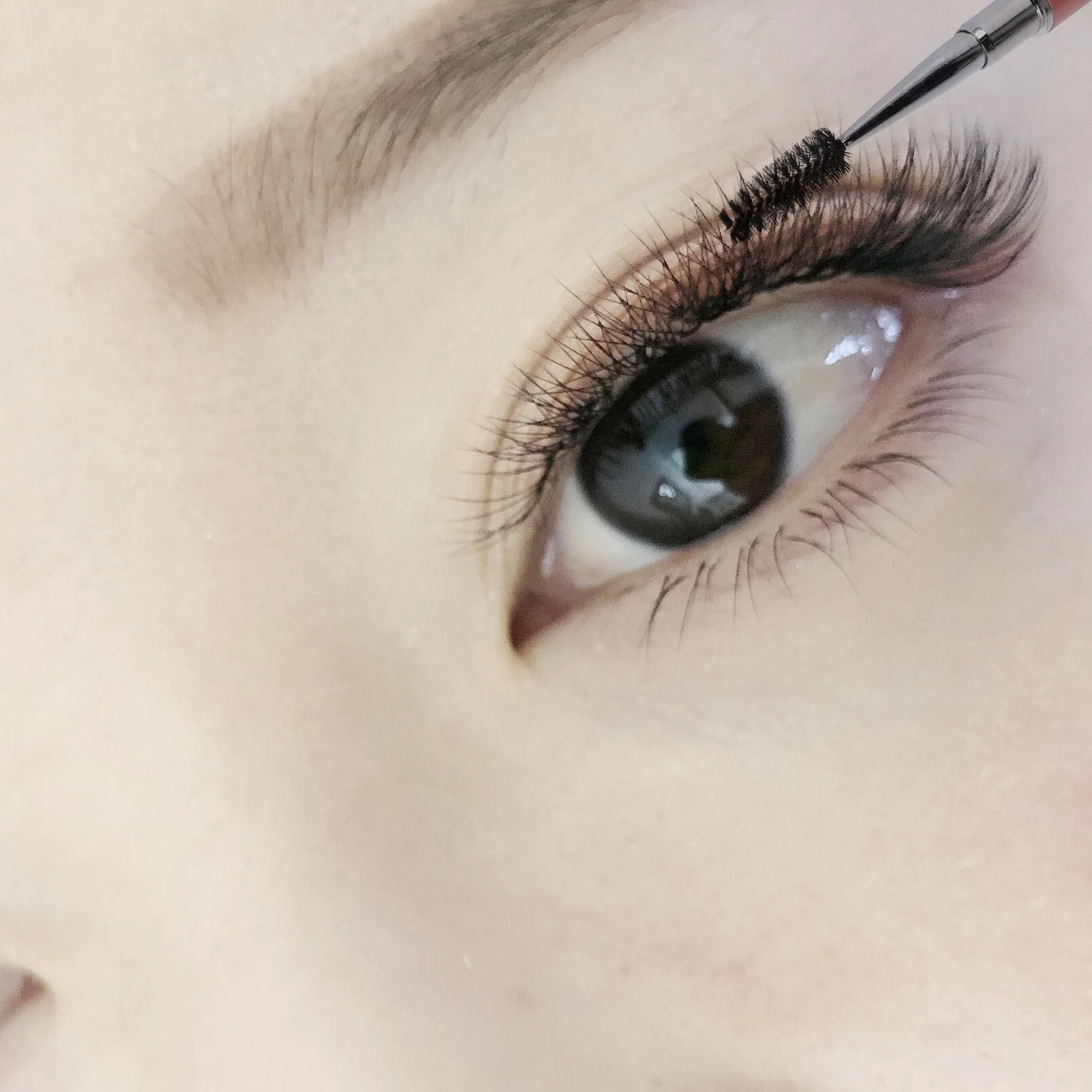 6 قطعة فرشاة الحاجب ماسكارا قضيب حجر الراين لاش مشط المحمولة ماكياج العرض لصالون المنزل استخدام البلاستيك رمش عصا أداة #1