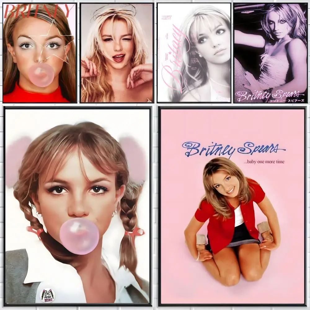 singer pop B-Britney Spears Poster Distinct Home Decor Concepts Chic Indoor Art Pieces