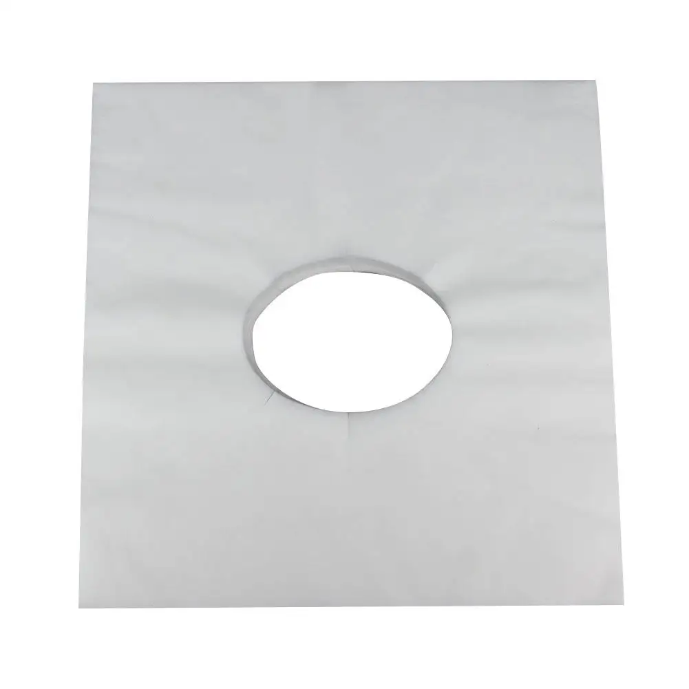 Disposable Non-Woven Face Hole Cover for Beauty Salon Massage Beds - Soft Pillow Protector