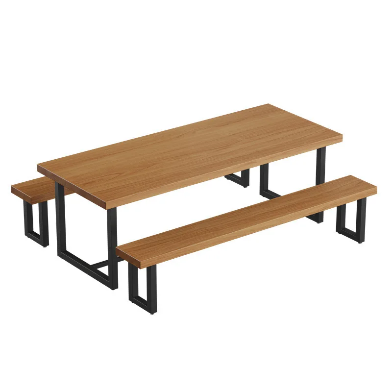 

BBQ Shop Table and Chair BBQ Shop Table and Chair Combination Office Desk Small Desk Milk Tea