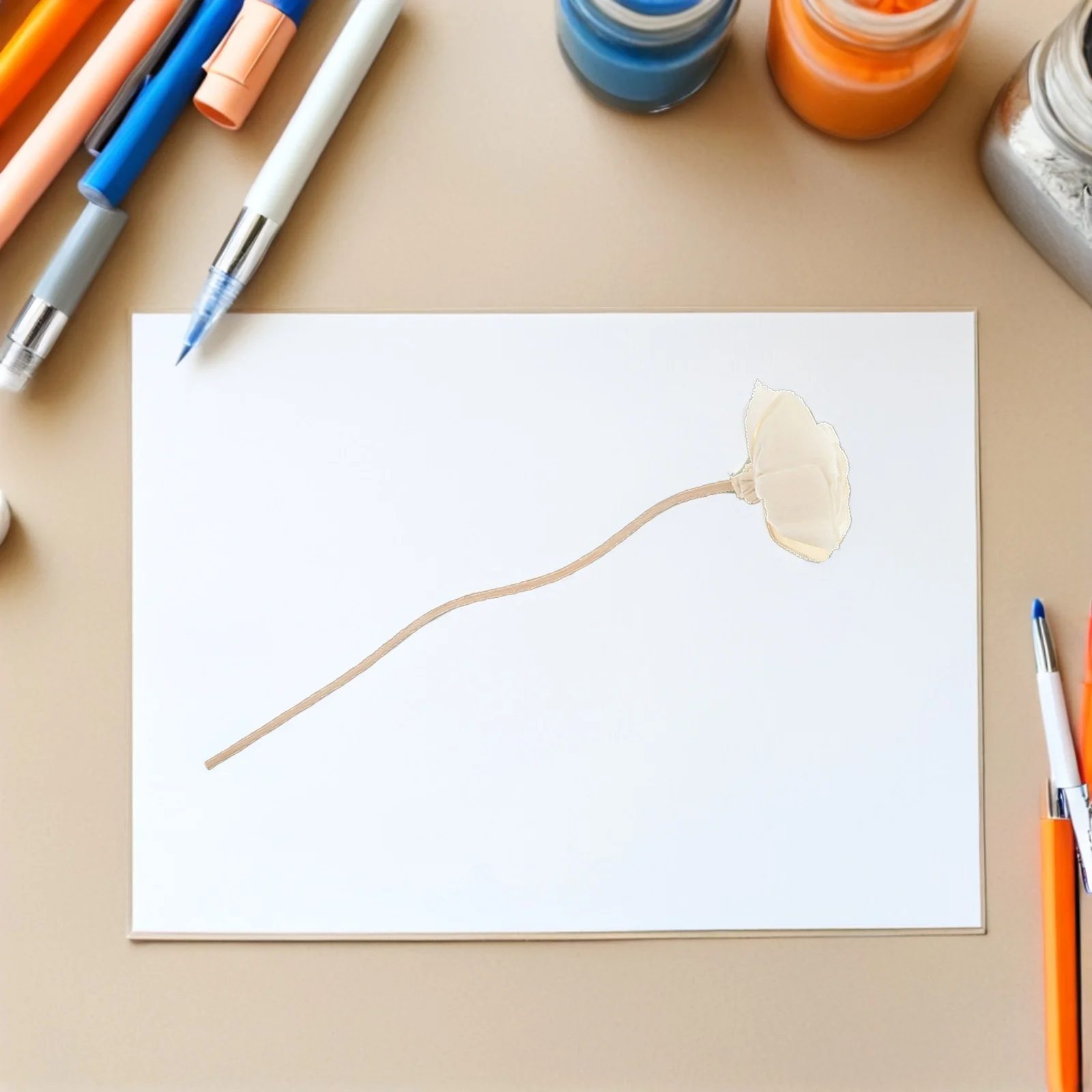 

9pcs Aromatherapy Sticks Rattan Diffuser Sticks For Essential Oil Dried Flower Room Decor Household Fragrance Accessories