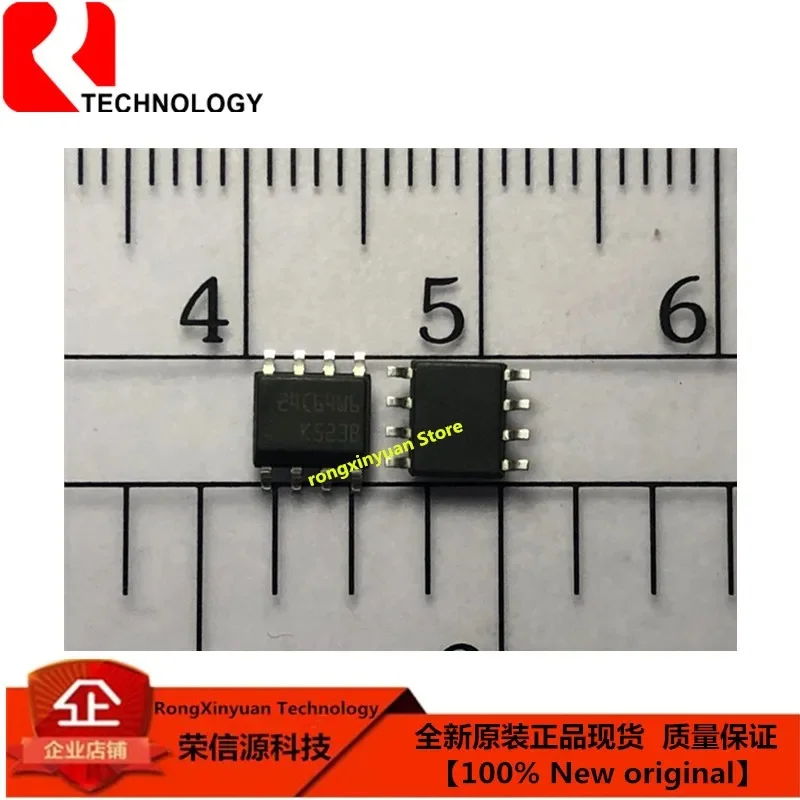 

10 pcs/lot M24C64-WMN6T SOP-8 M24C64 24C64W6 M24C64-WMN6TP 64Kbit Serial I2C Bus EEPROM 100% New original