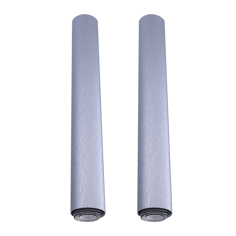 

2 Sheets Brushed Texture Roll Flexible Waterproof Durable Self Adhesive Car PVC Film for Auto Exterior Decoration