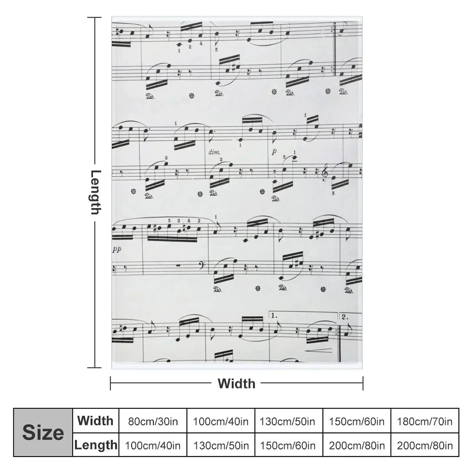 Fur Elise by Ludwig van Beethoven Throw Blanket Multi-Purpose Baby Winter beds decorative Thermal Warm Blankets