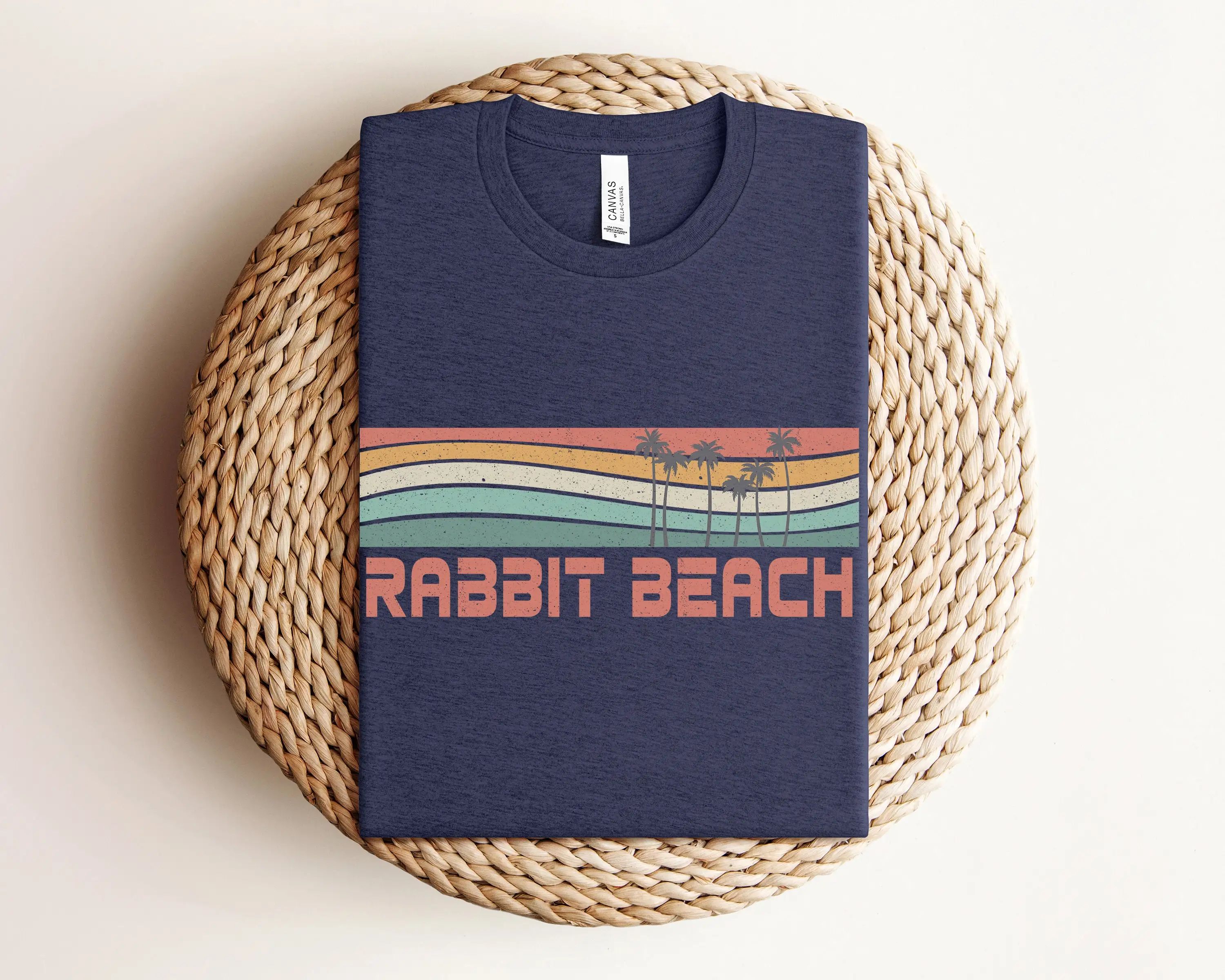 Rabbit Beach T Shirt Italy Souvenir Group Matching Vacation Honeymoon Cruise