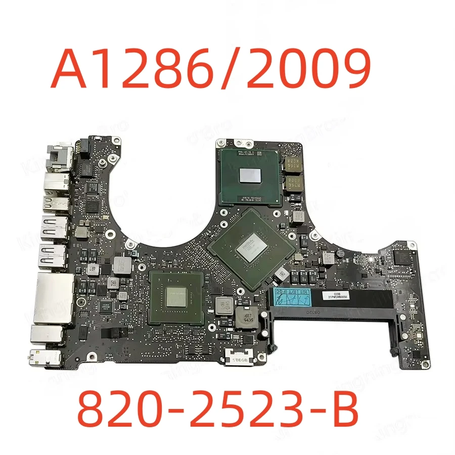 Imagem -02 - Adequado para Macbook Pro 15 Polegadas Placa Lógica Original A1286 2008 8202330-a 2009 820-2523-b 2010 820-2850-a 2011 820-2915-a 2012