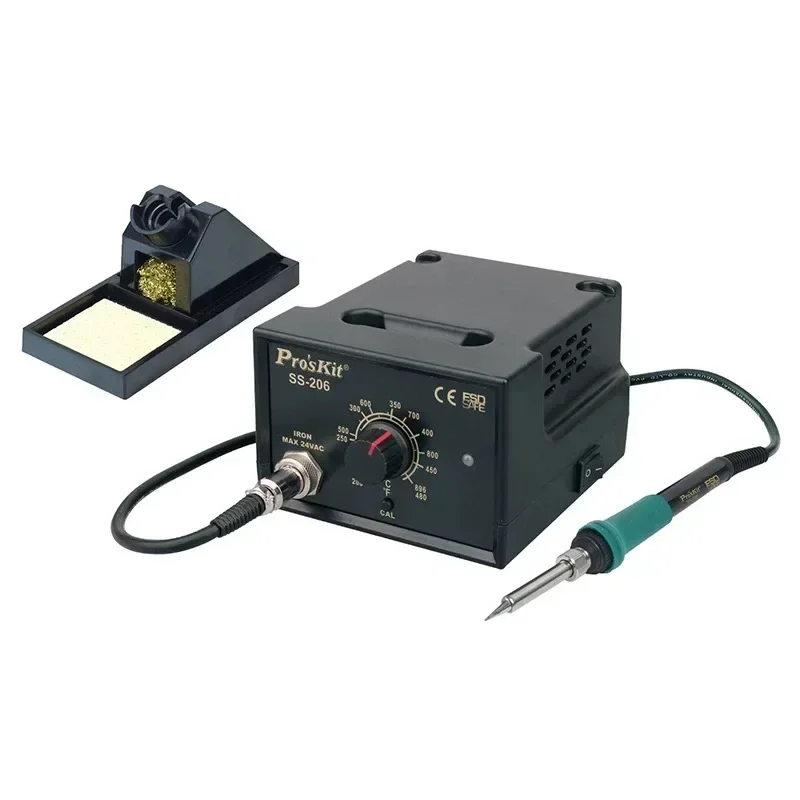 

Excellent Top QualityProskit SS-206H Electric Soldering Iron Anti-static Digital Display Constant Temperature Welding Station In