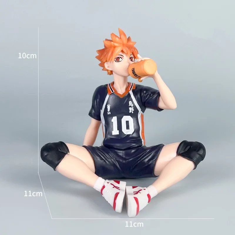 New Anime Haikyuu Figure Toys Shoyo Hinata Model  Kozume Kenma Action Figure Noodle Stopper Tobio Kageyama Collectible Ornaments